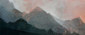 rossastro   2025   Tusche      13,5 cm x 29,5 cm