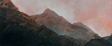 rossastro   2025   Tusche      13,5 cm x 29,5 cm