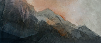 rossastro   2025   Tusche      13,5 cm x 29,5 cm