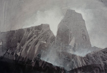 la sera    2025   Tusche      21 cm x 29,5 cm